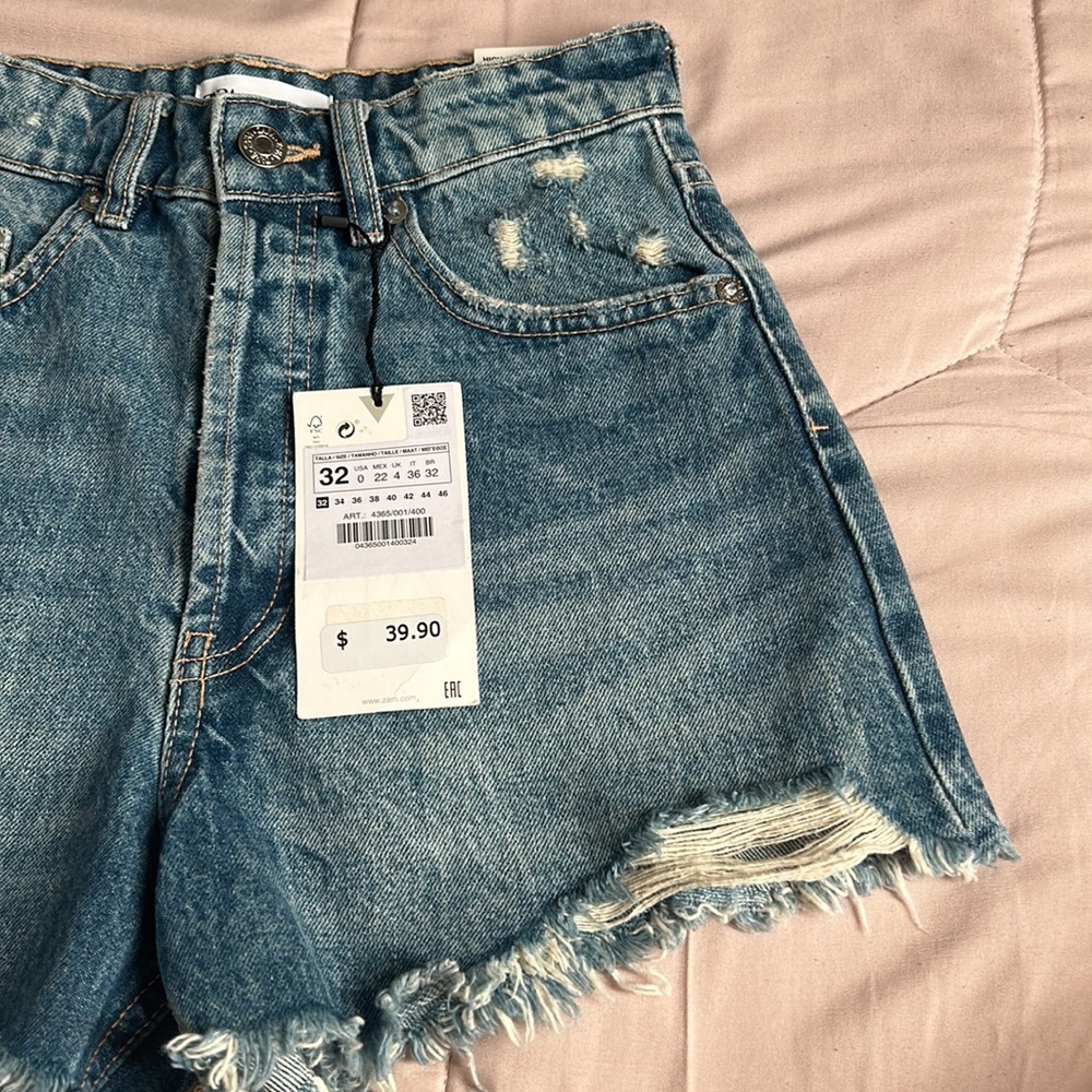 Zara High Rise Shorts - Picture 4 of 8